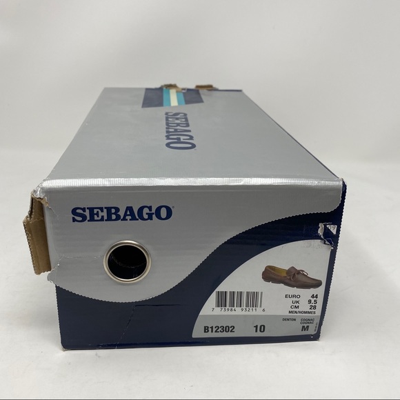 Sebago Men's Denton Driving Loafers Cognac - Picture 9 of 9